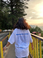 Summertime Sadness : Oversized White T-shirt